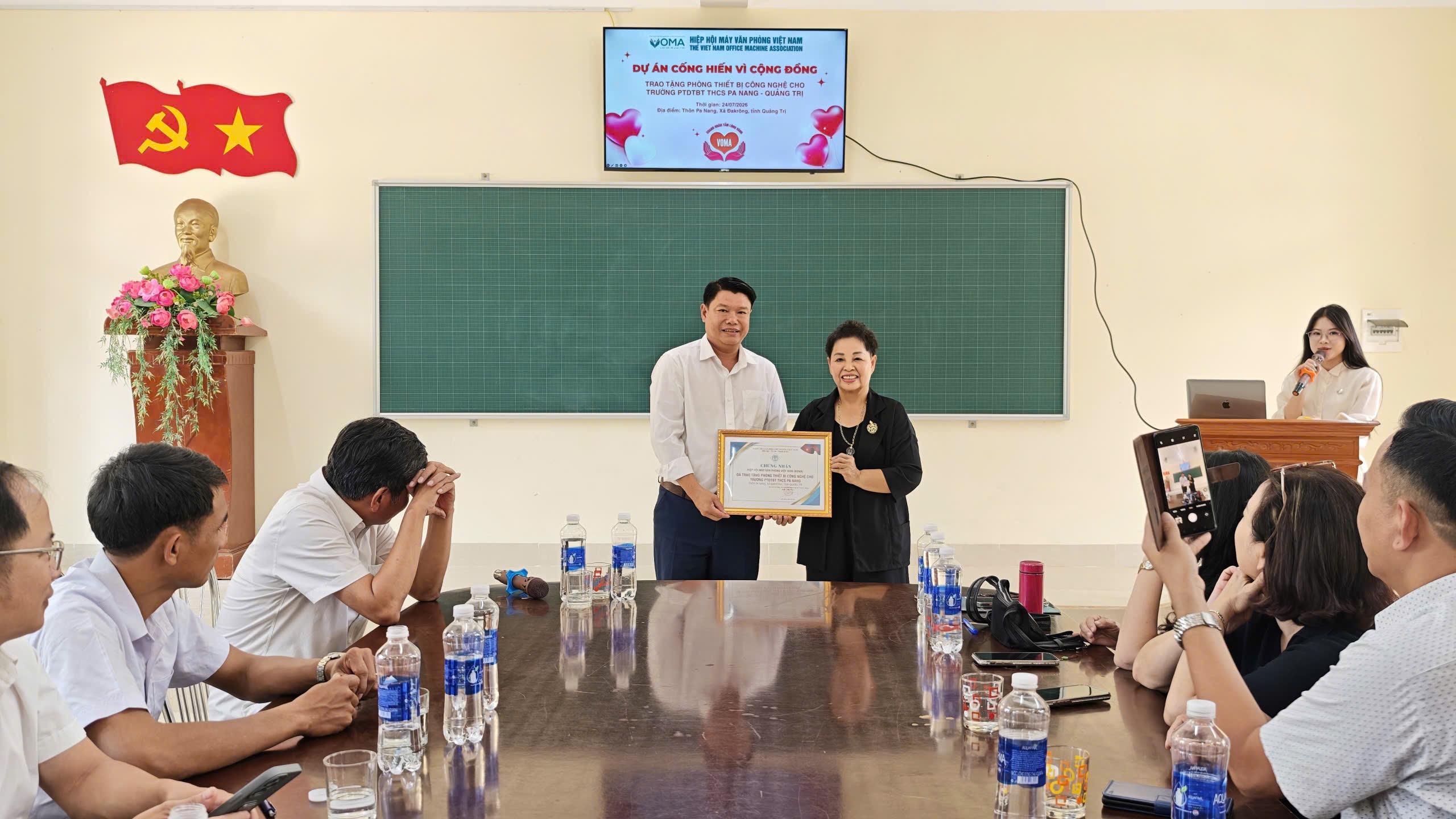 FSI đồng hành cùng các đơn vị tham gia bổ sung thiết bị phục vụ giáo dục tại Pa Nang